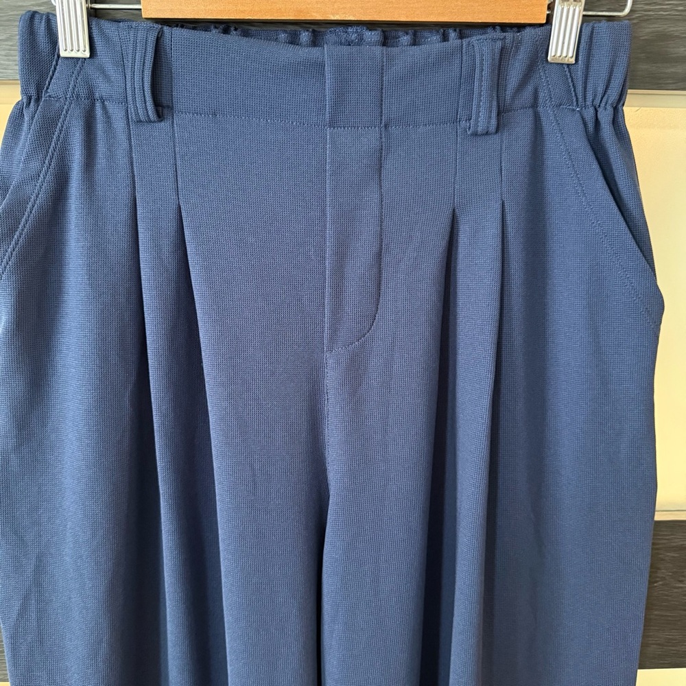 NWT Halara Flex™ High Waisted Pocket Straight Leg Crepe Work Pants Size S Tall - Picture 4 of 10